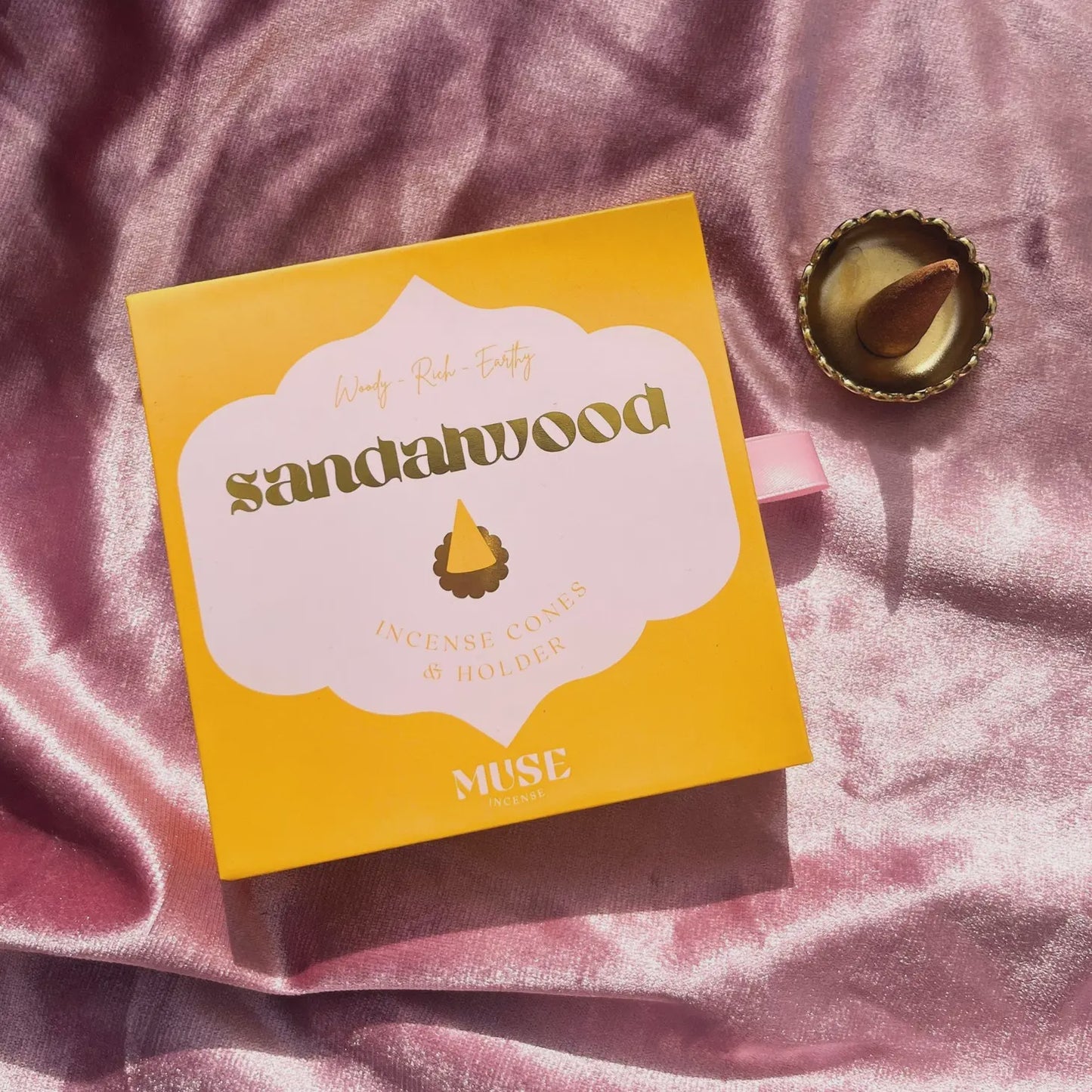 Muse Incense Cones - Sandalwood