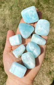 Tumbled Caribbean Calcite