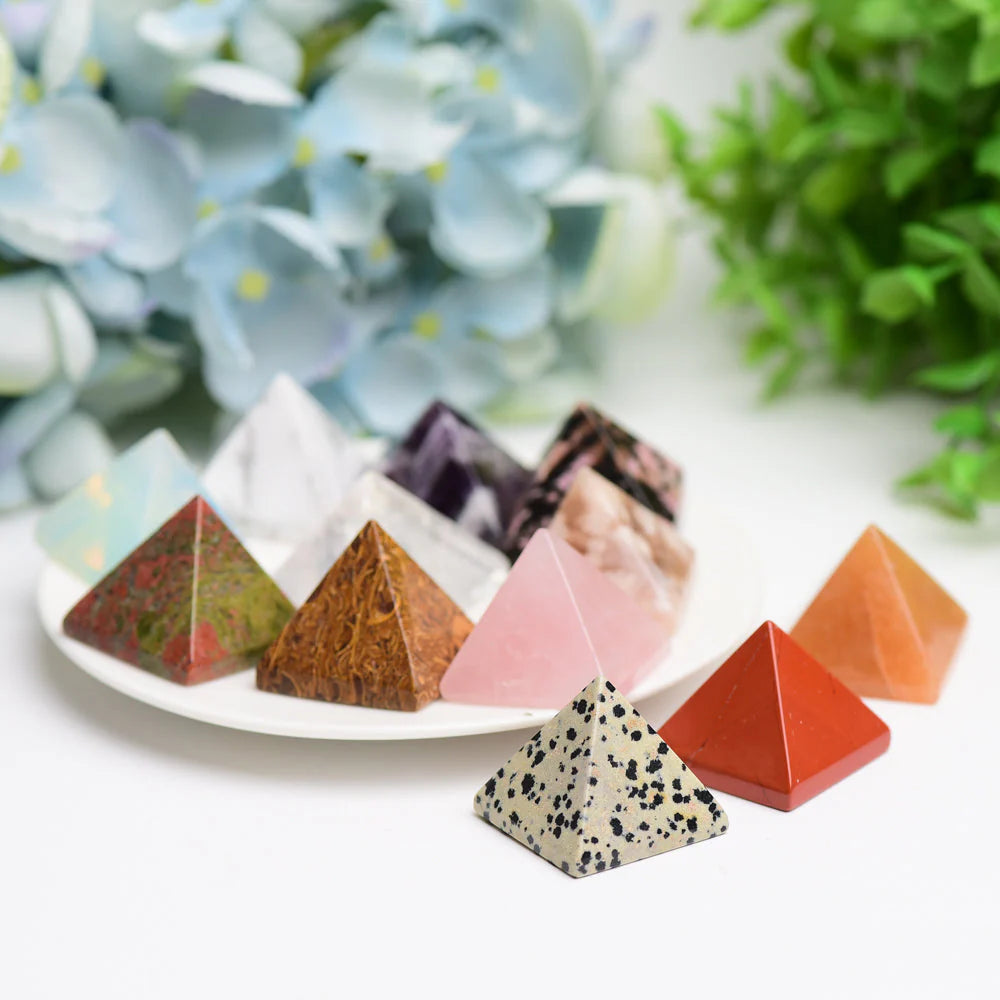 Small Crystal Pyramids