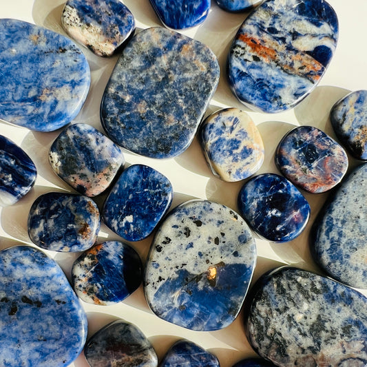 Sodalite Flat Stone