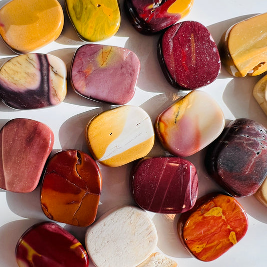 Mookaite Jasper Flat Stone