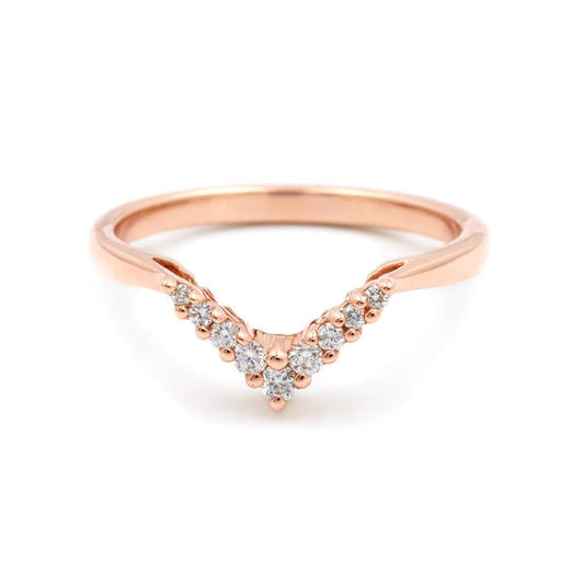 Petite Chevron Band by Anna Sheffield