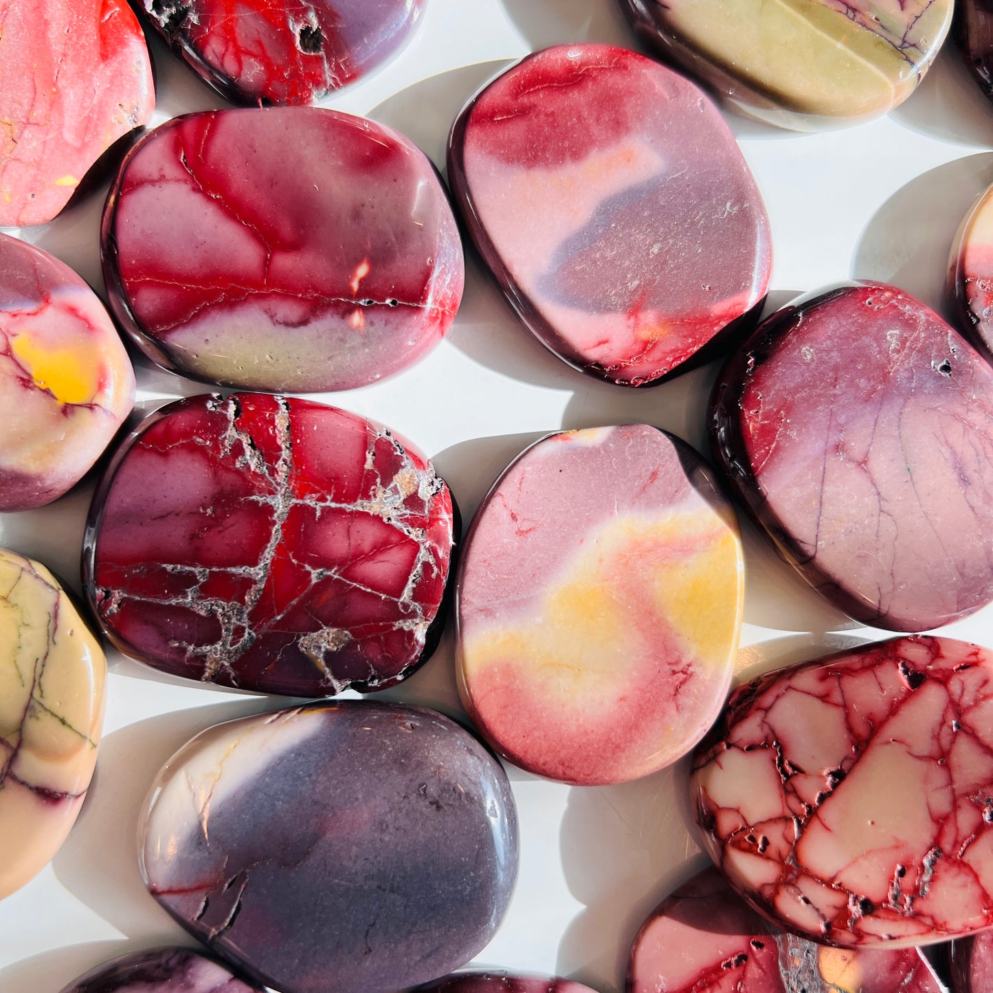 Mookaite Jasper Flat Stone