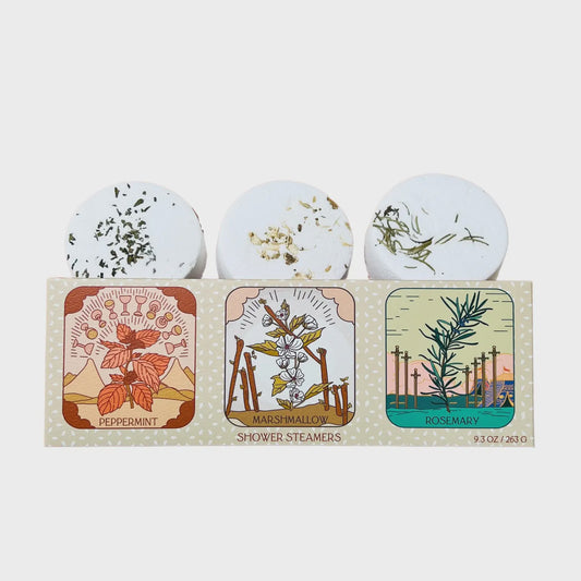Limited Edition Holiday Tarot Shower Steamer Set