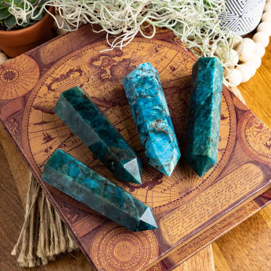 Blue Apatite Tower