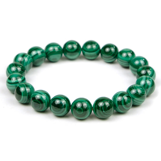 Malachite Beaded Bracelet