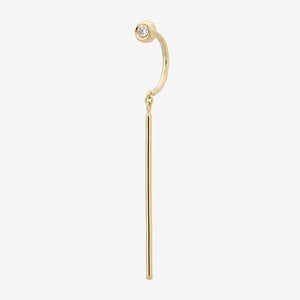Diamond Chime Stud earring - single