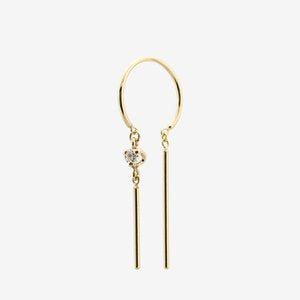 Diamond Chime Earring - single