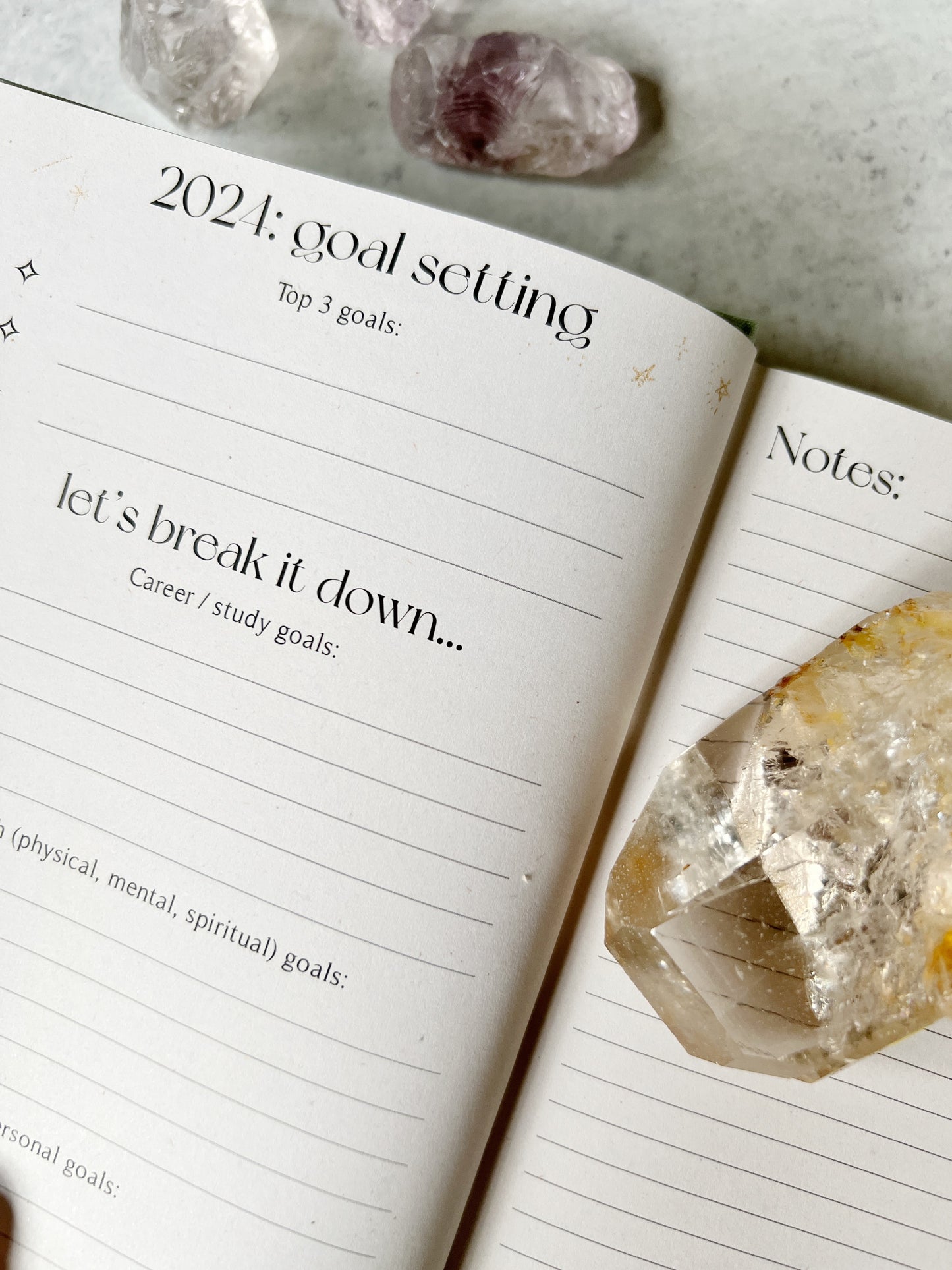 Dreamy Moons 2024 Daily Planner