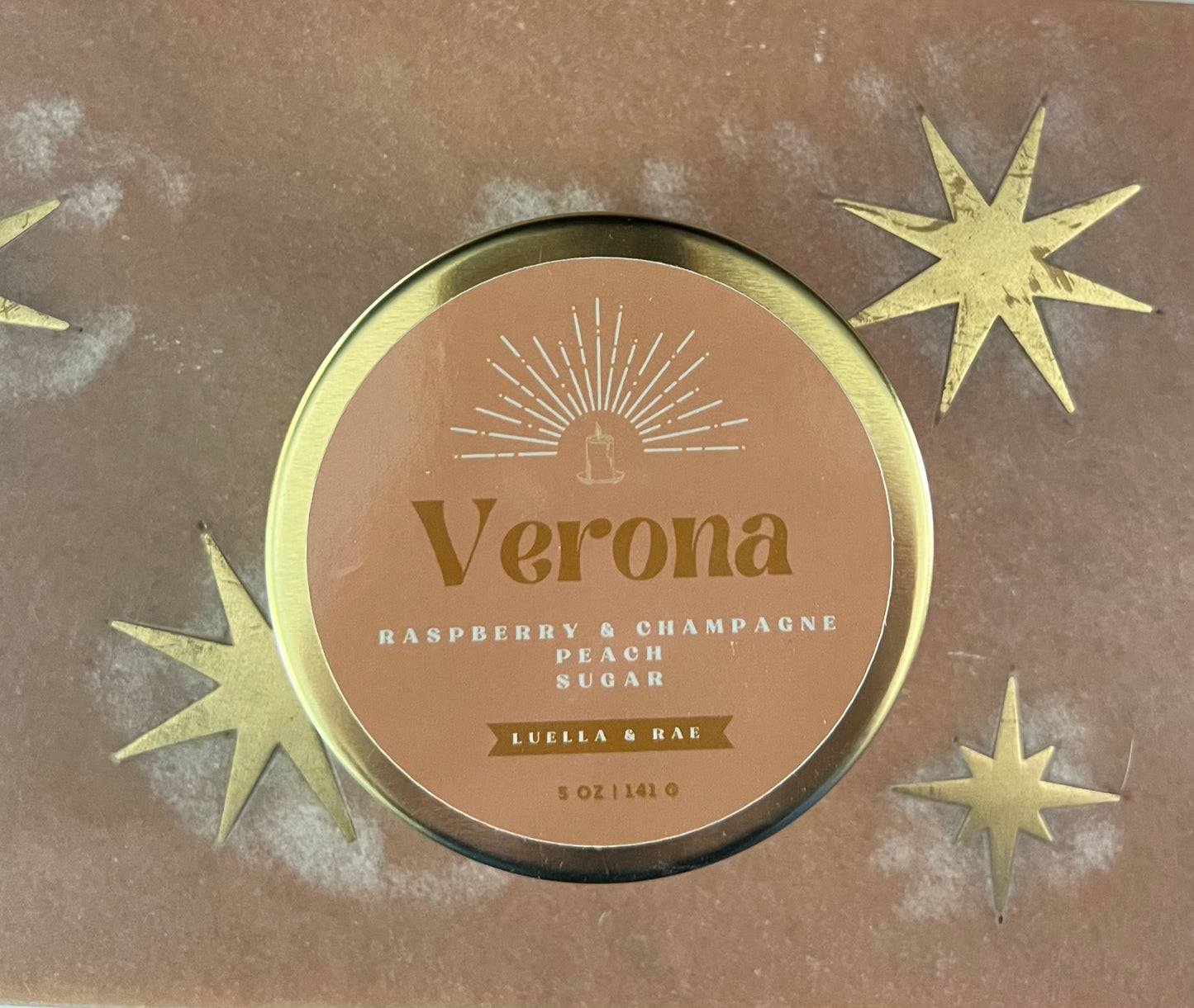 Verona Travel Candle by Luella & Rae