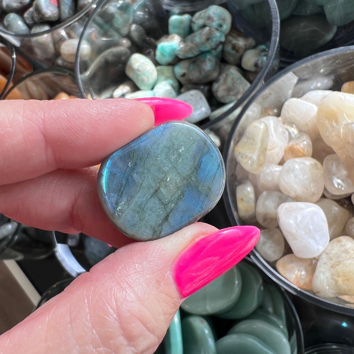 Labradorite Flat Stone