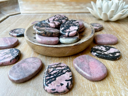 Rhodonite Flat Stone