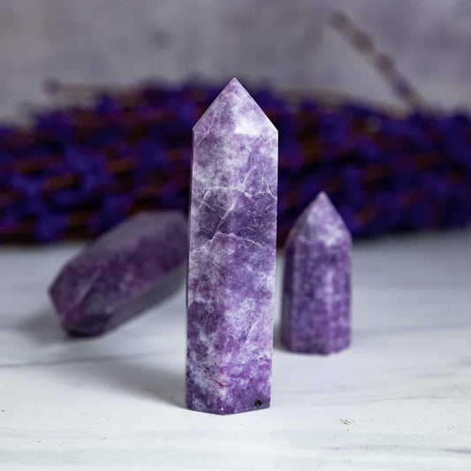 Lepidolite Tower