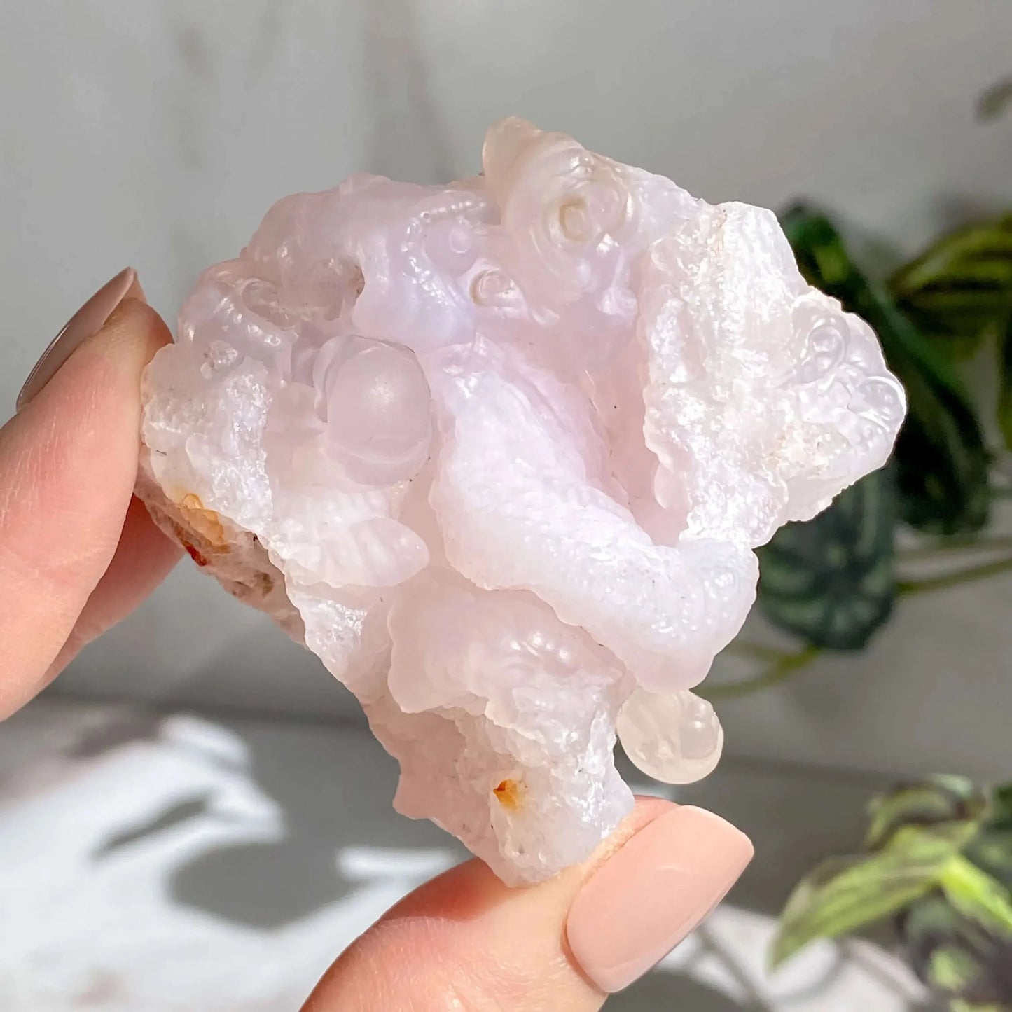 Raw Pink Chalcedony