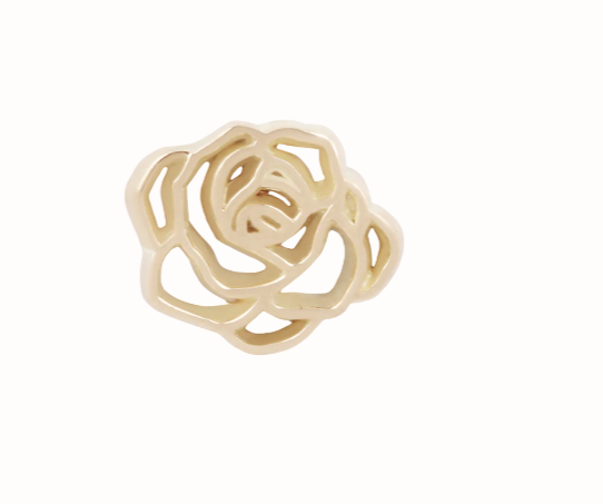 Maya Rosette Threadless End Earring or Body Jewelry by Maya Jewelry