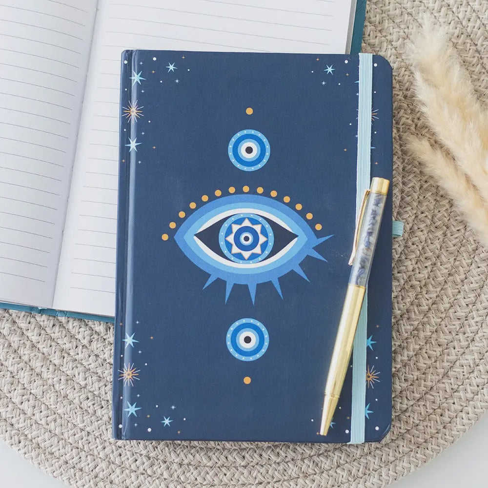 All Seeing Eye Notebook with Pen