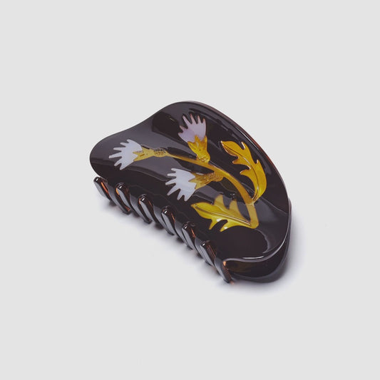 Milk Thistle Hair Claw Clip
