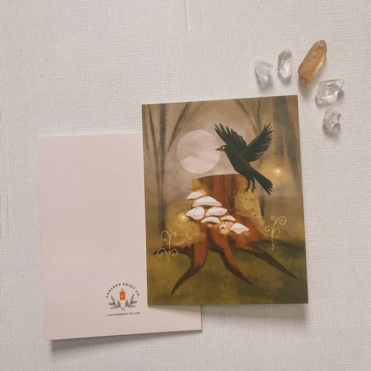 Grim Woods Greeting Card