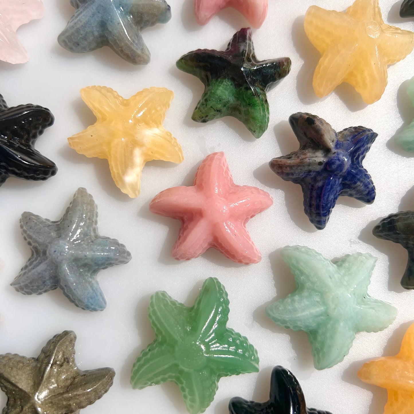 Crystal Starfish Carving