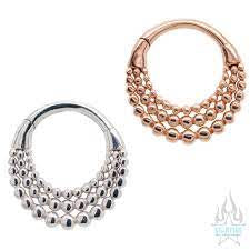 Fame Septum Clicker or Daith Body Jewelry by Buddha Organics