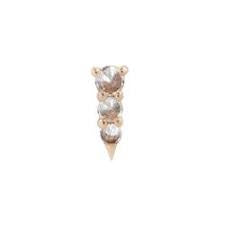 Bowery Threadless End Earring or Body Jewelry by Buddha Organics