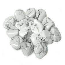 White Howlite Tumbled Stone