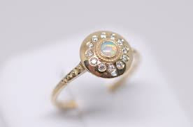 Royal Dynasty UFO Ring by Sofia Zakia