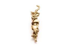 West Medusa Relic Pendant by Sofia Zakia