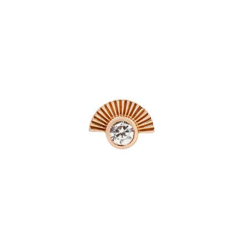 Kahlo Threadless End Earring or Body Jewelry by Buddha Organics