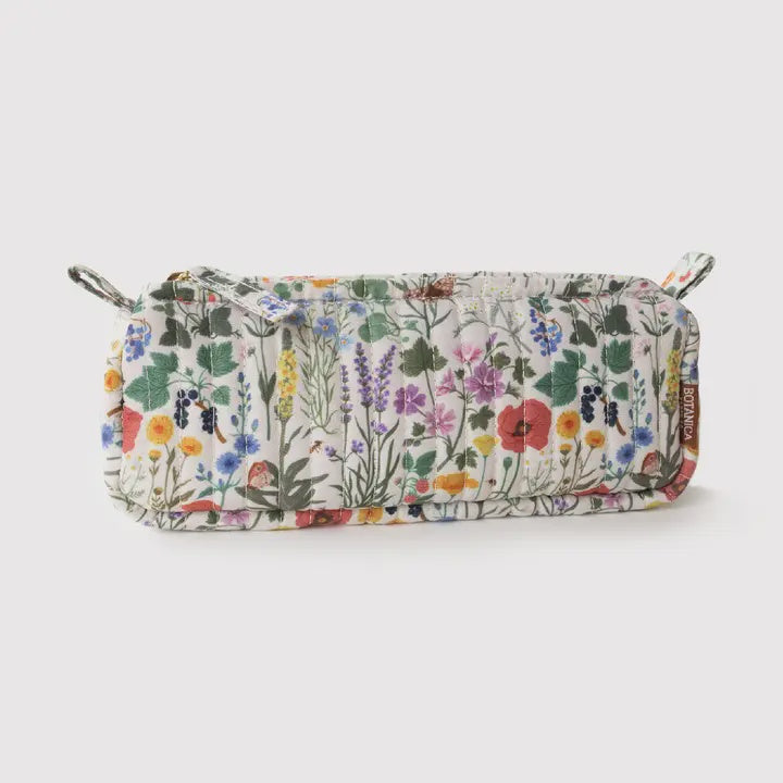 Cotton Quilted Pencil Pouch