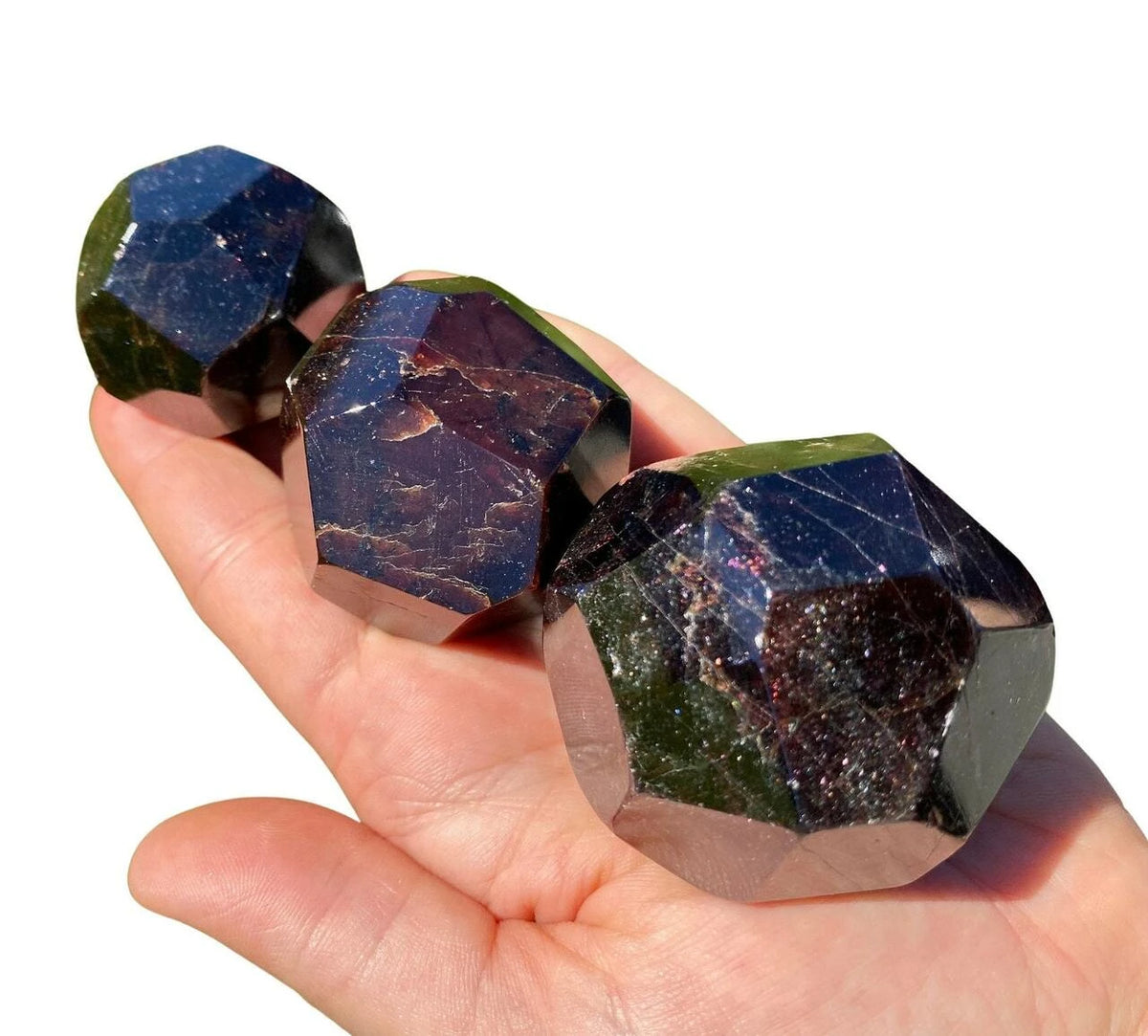 Faceted Garnet