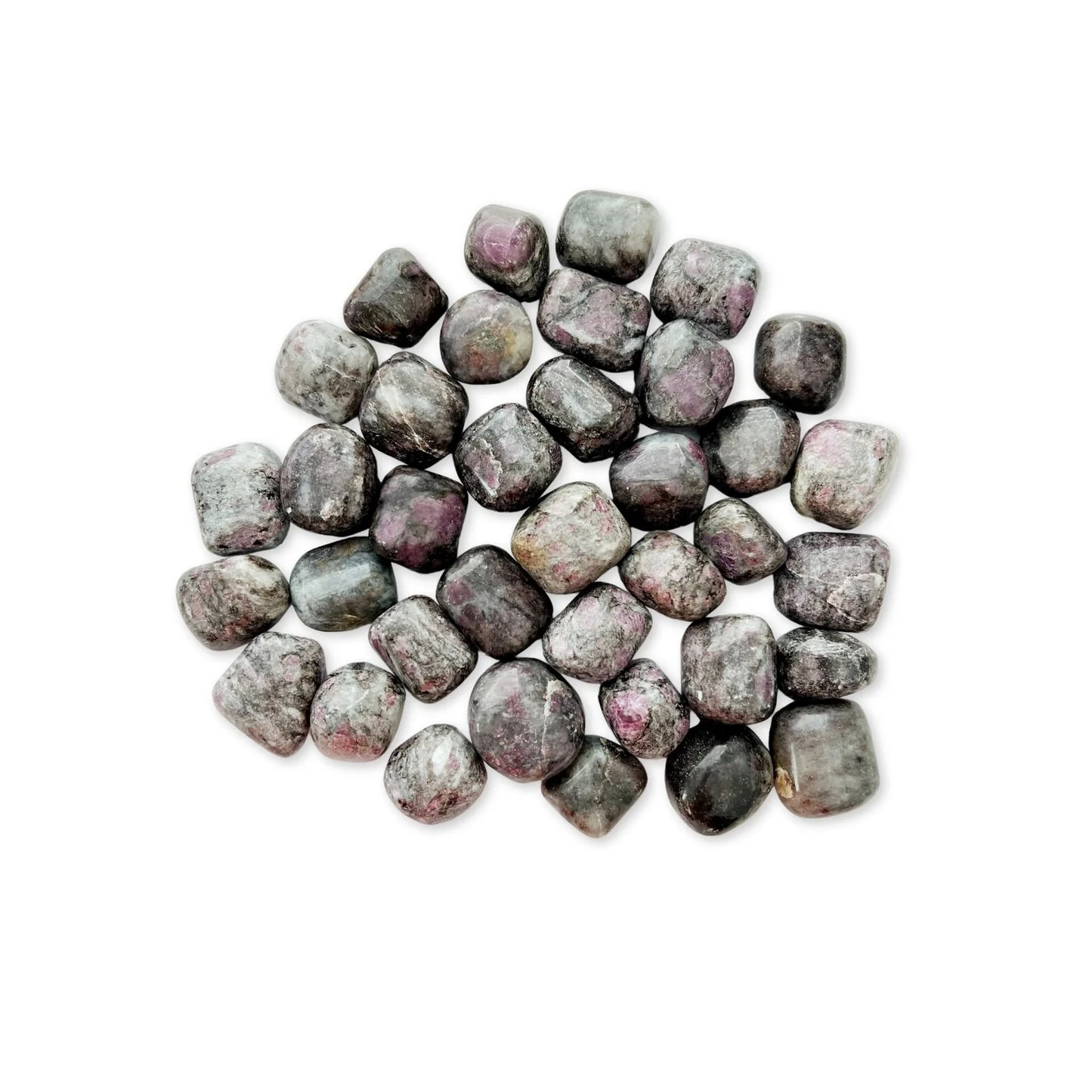 Tumbled Astrophyllite Garnet