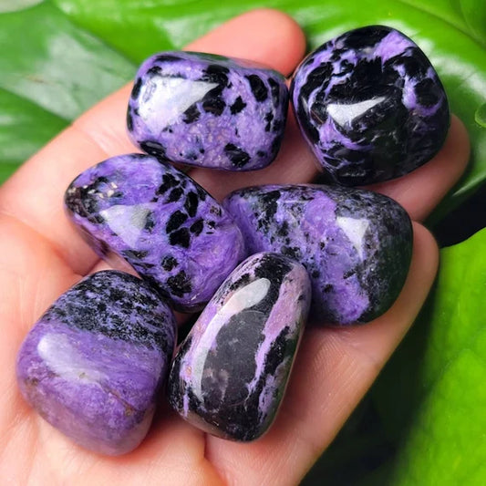 Tumbled Charoite