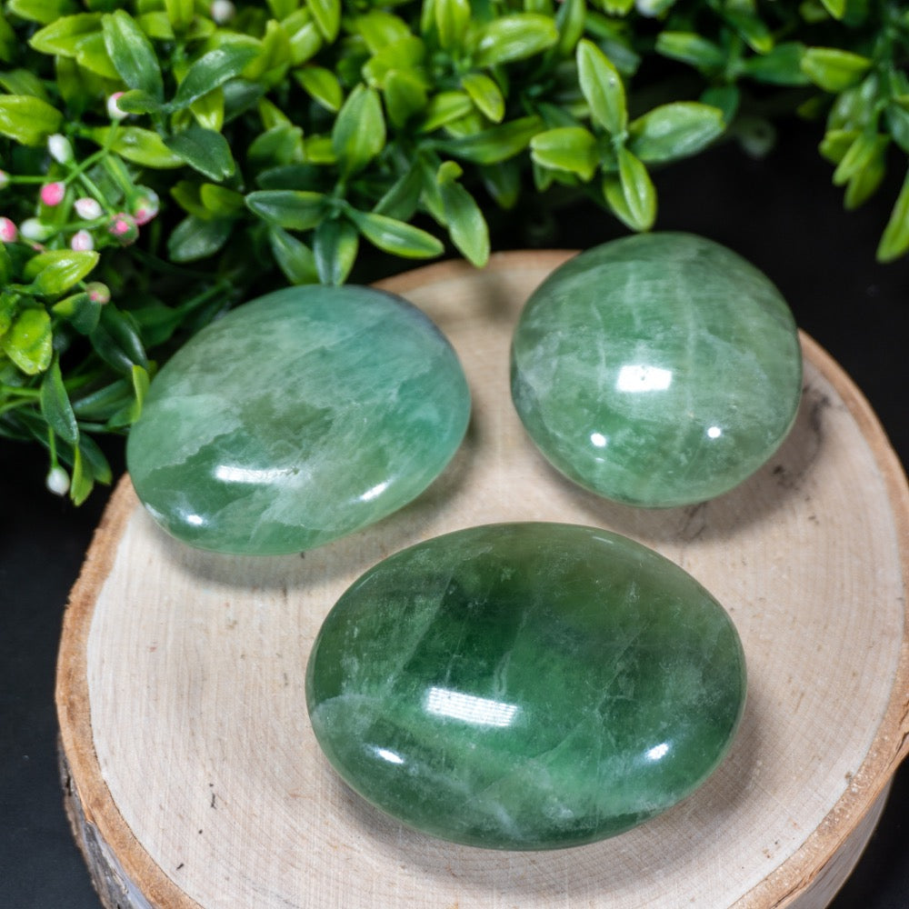 Fluorite Palm Stone