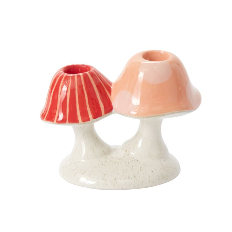 Mushroom Candleholder