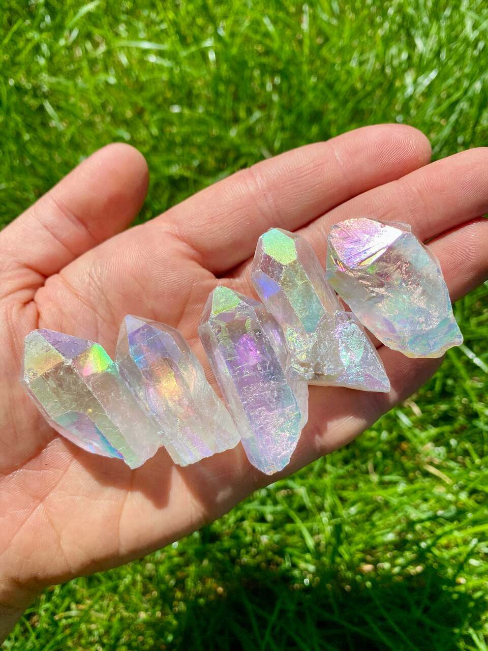 Aura Quartz Points