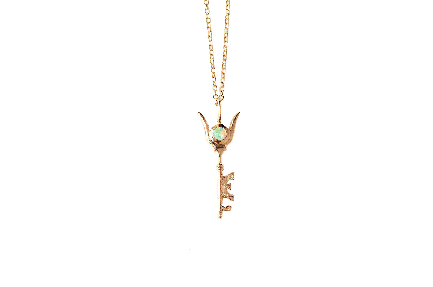 Opal High Priestess Key Necklace by Sofia Zakia