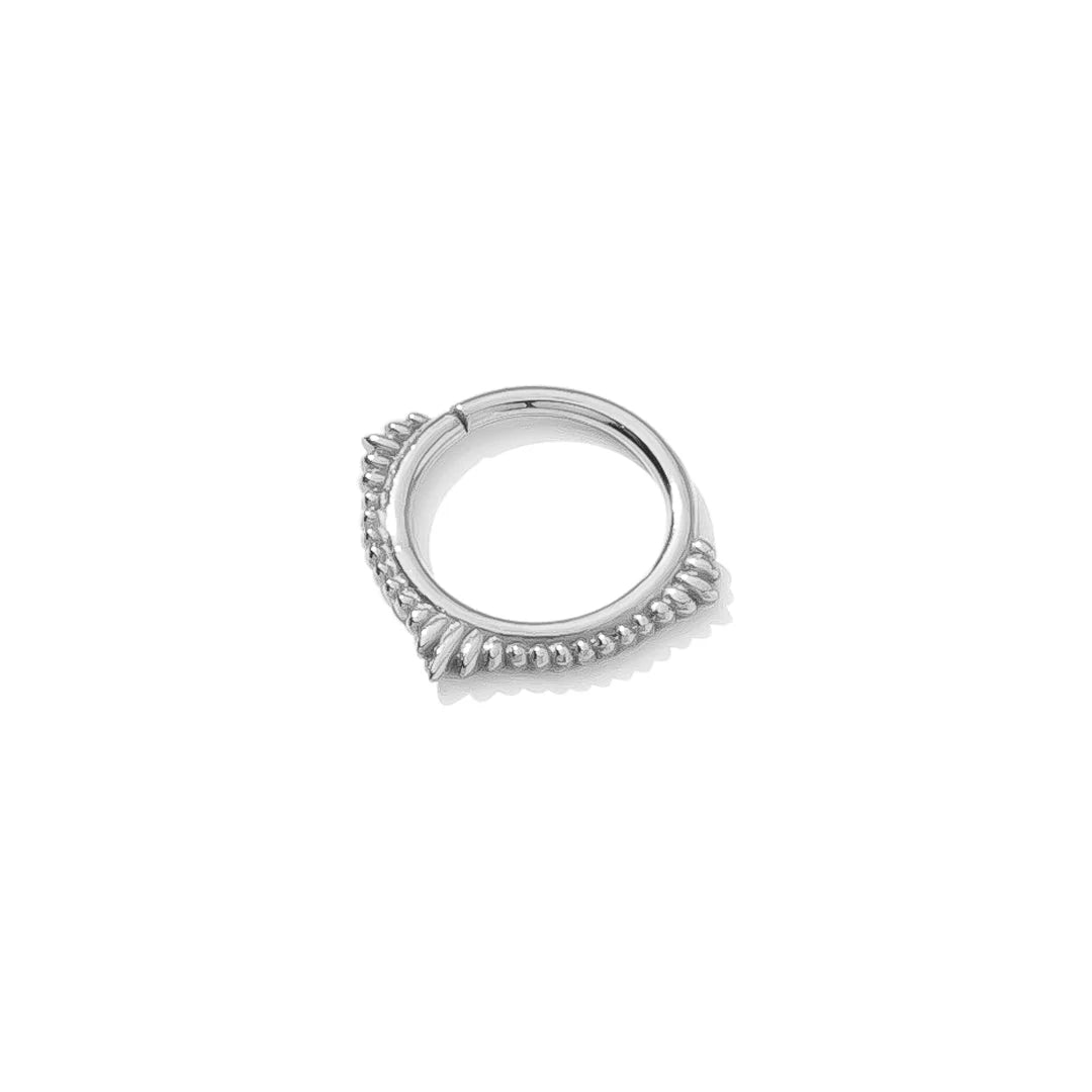 Plume Septum Clicker or Daith Body Jewelry by Tawapa