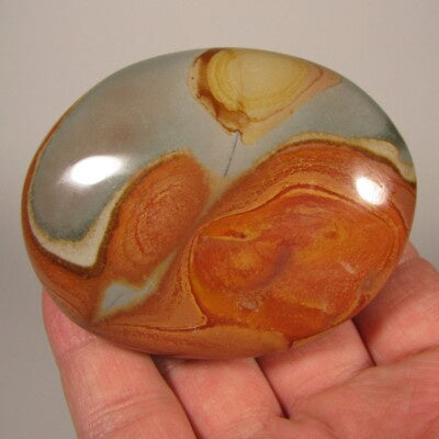 Polychrome Jasper Palm Stone