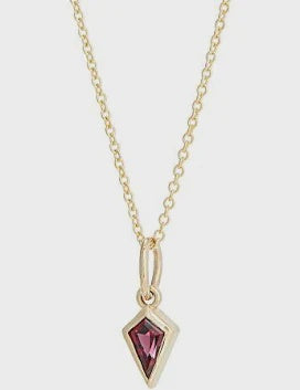 Garnet Kite Necklace