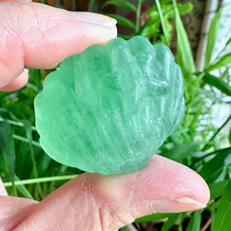Mini Carved Crystal Shell