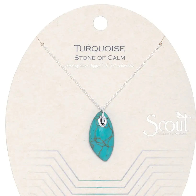 Organic Crystal Pendant Necklace