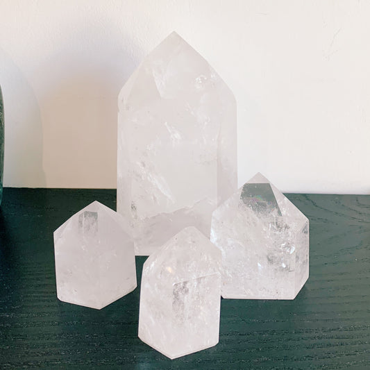 Clear Quartz Tower