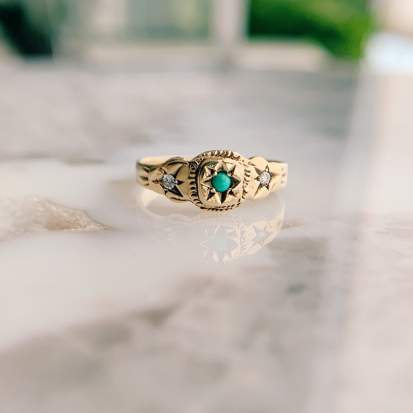 Cliona Turquoise Ring