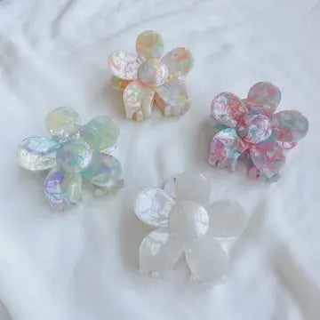 Jasmine Flower Hair Claw
