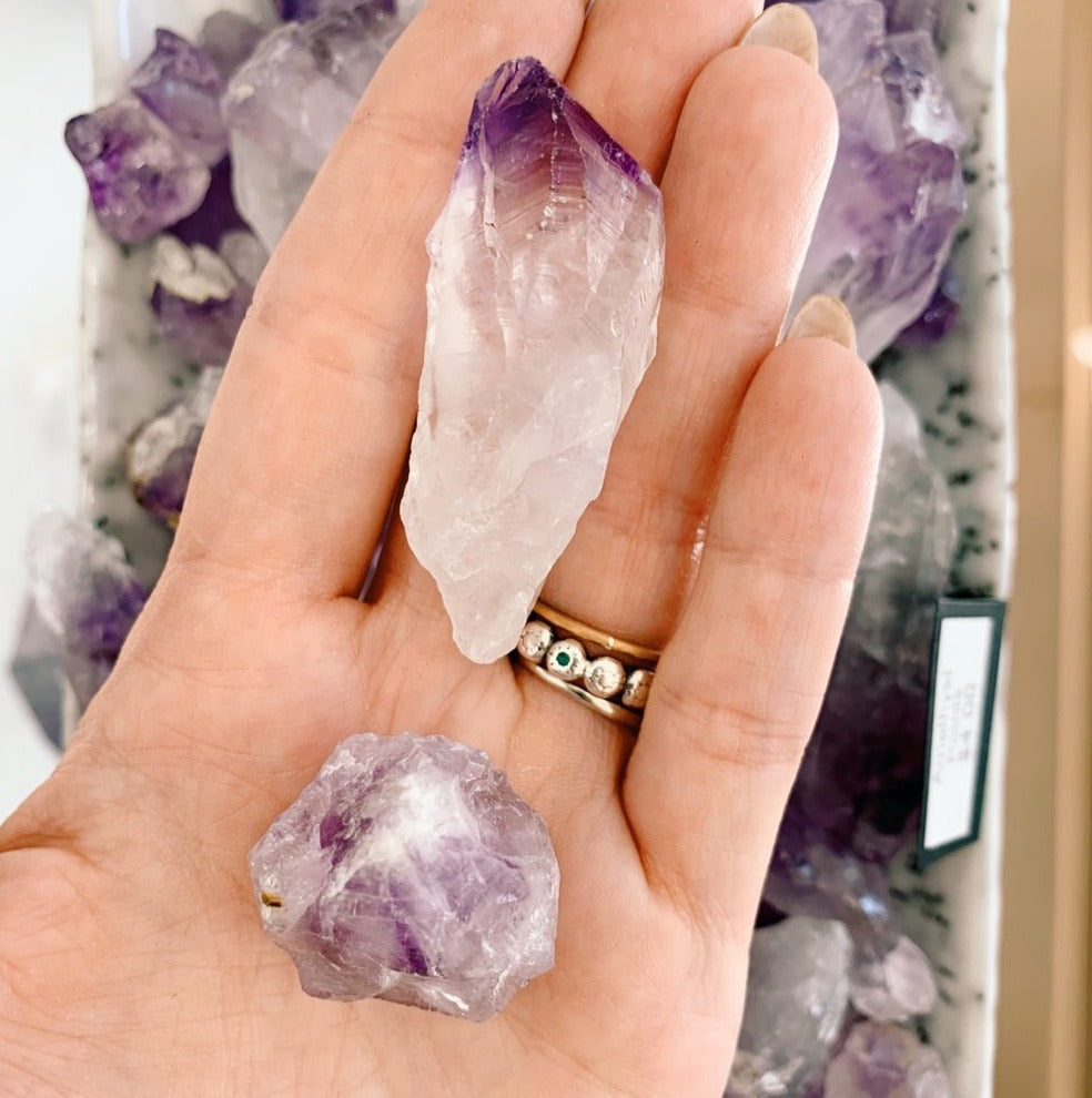 Raw Amethyst 1 pcs