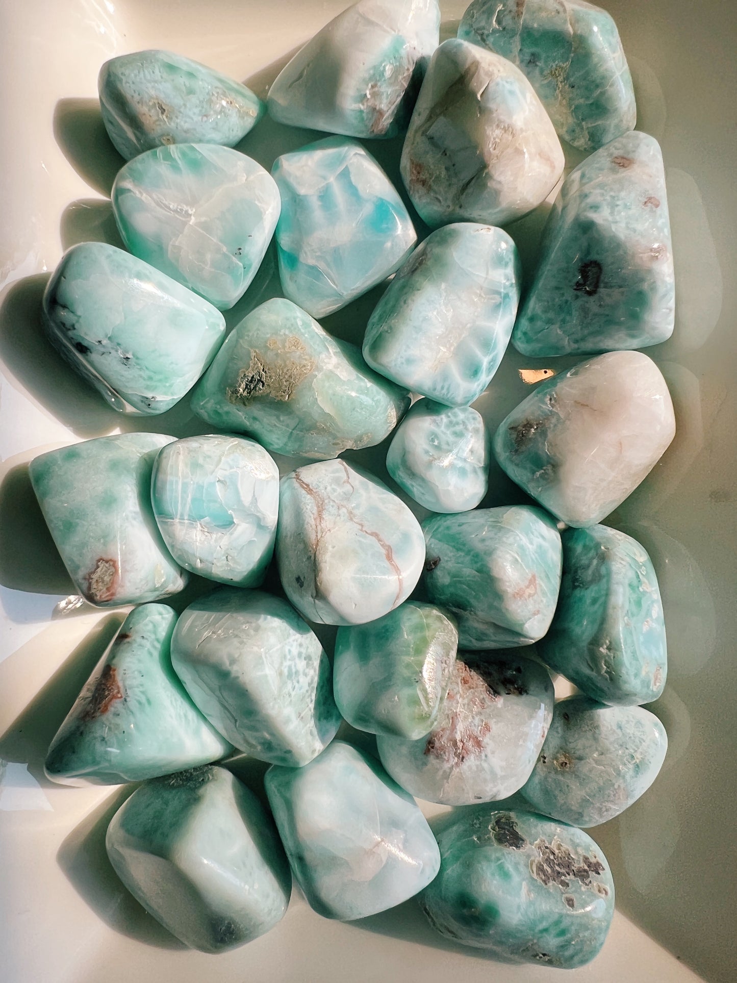 Larimar Tumbled Stone