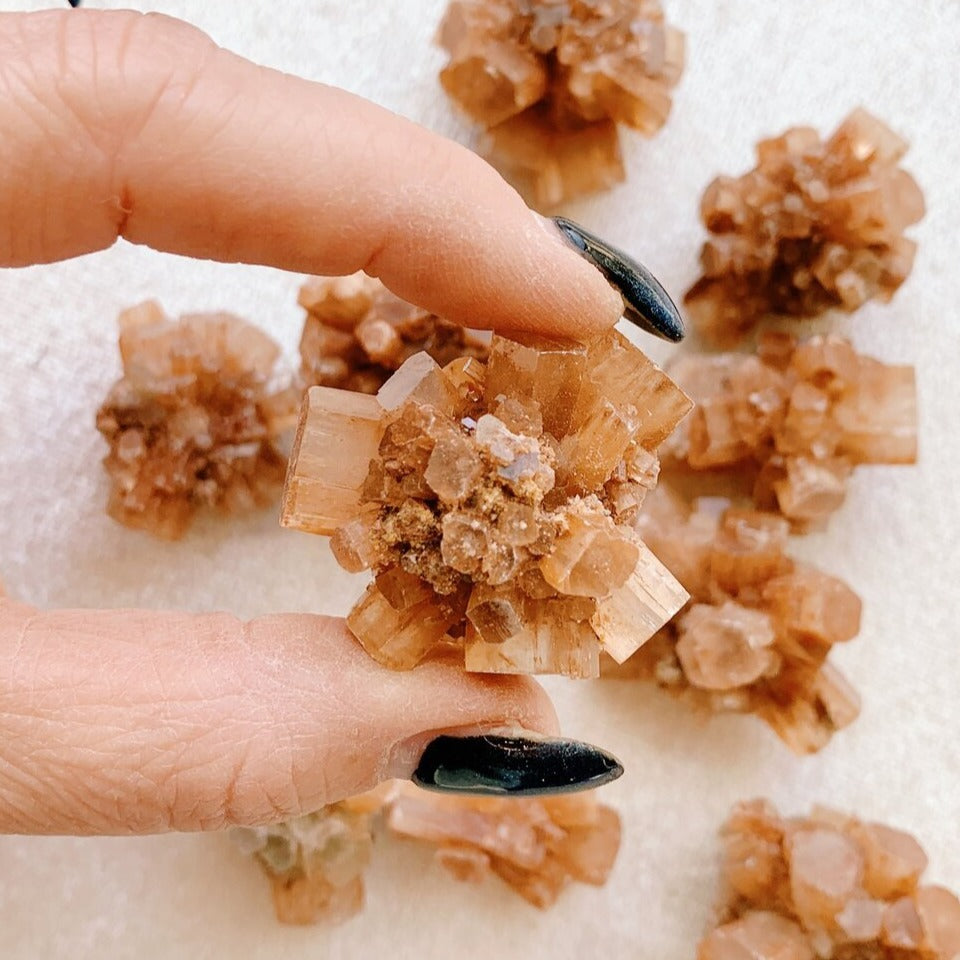 Aragonite Star Cluster