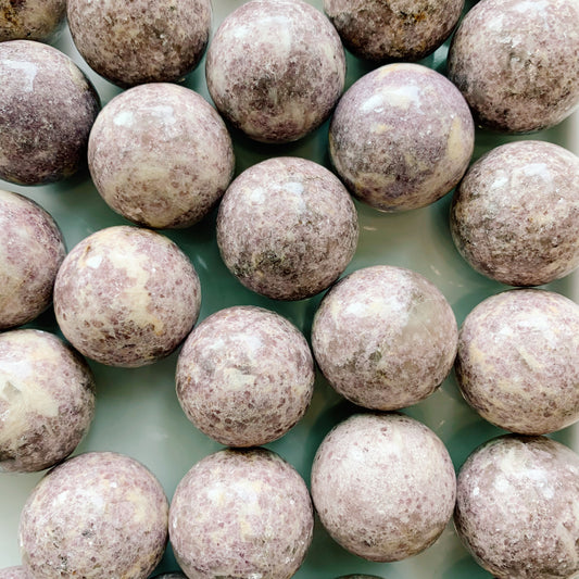 Mini Lepidolite Sphere