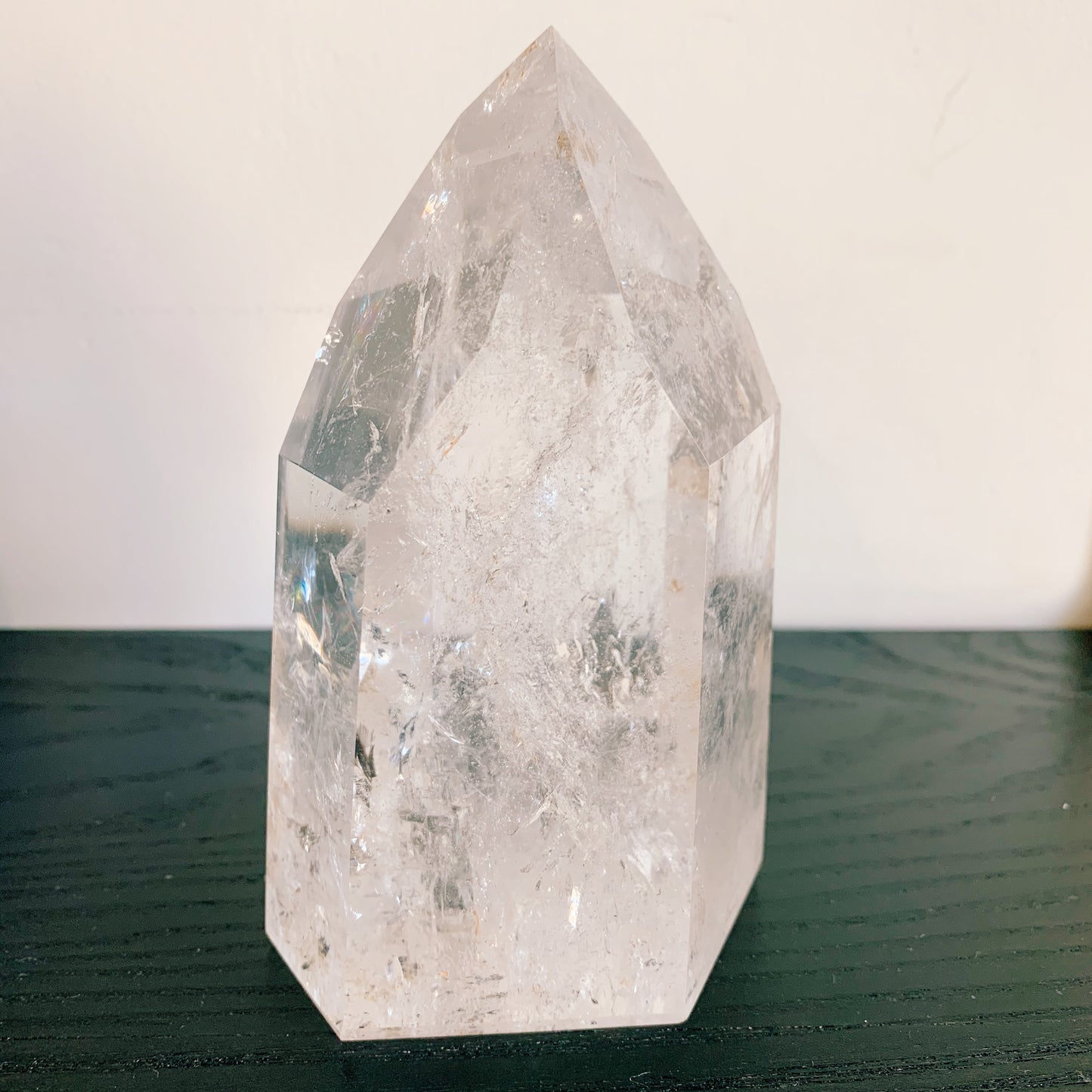 Clear Cracked Quartz Towers